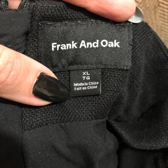 Frank & Oak | Black Tie Waist Skirt - Picture 3 of 4